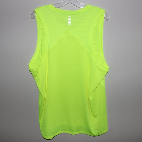 as new❤️Under Armour Run Anywhere Sleeveless Shirt Fluorescent Neon Tank Top - Picture 5 of 5